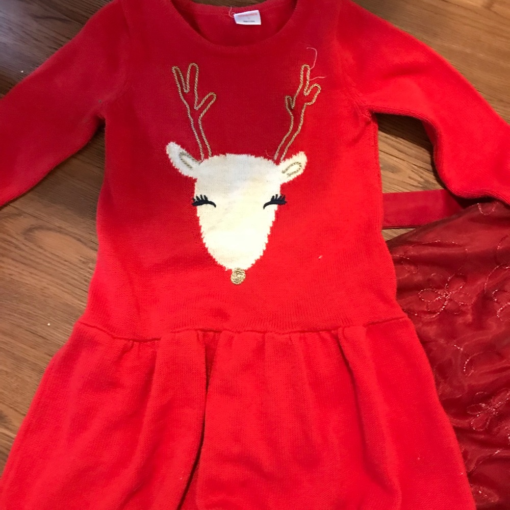 5t girls sweater dress